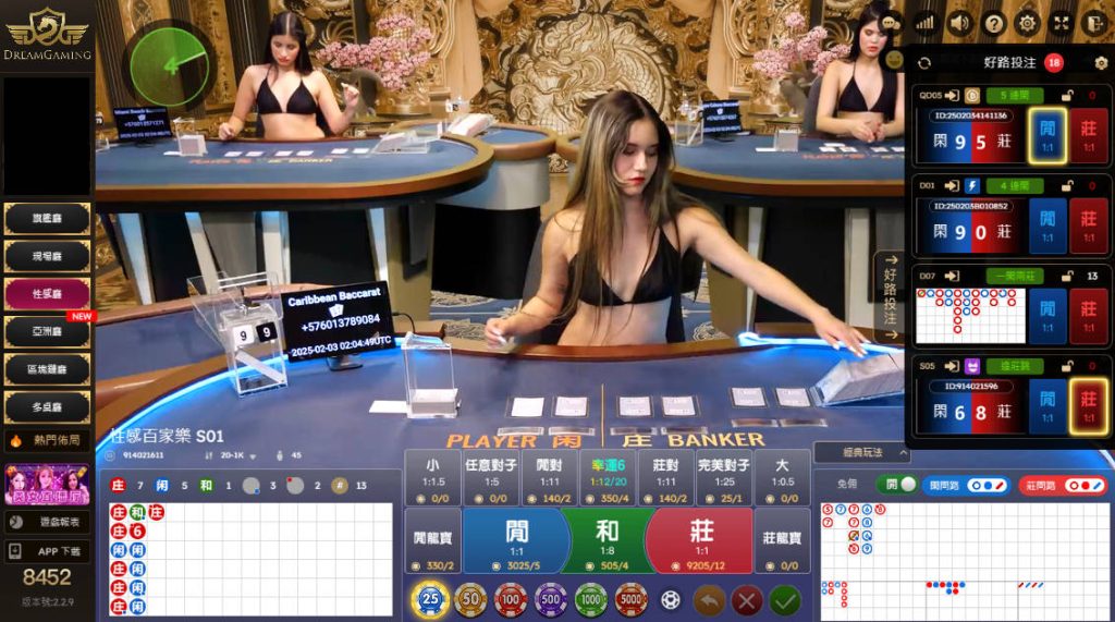 DG真人百家樂帶來高清直播以及多元百家樂遊戲玩法 1 娛樂城線上真人性感百家樂,DG真人百家樂試玩