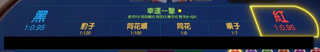 TU娛樂城DG真人炸金花玩法詳細介紹,真人視訊+高賠率! 1 炸金花遊戲區域