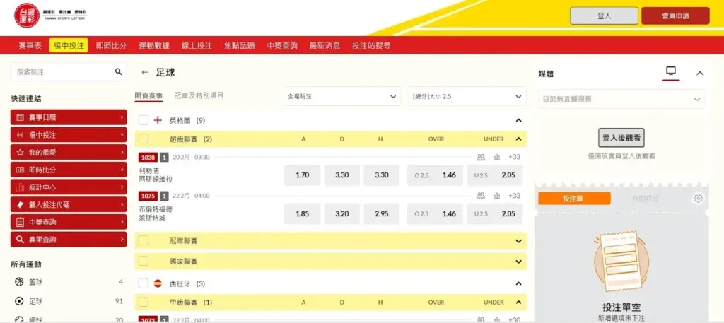 運彩投注表怎麼看|一次搞懂足球運彩玩法與投注技巧 1 image 77